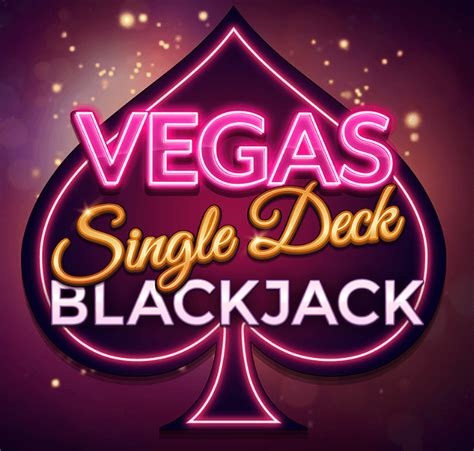 Vegas Single Deck Blackjack Novibet